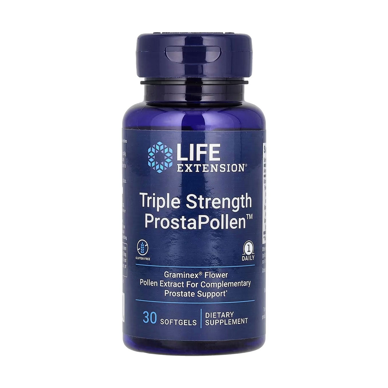 Вітамінно-мінеральний комплекс для чоловіків Life Extension Triple Strength ProstaPollen, 30 гелевих капсул